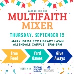 Multifaith Mixer on September 12, 2024